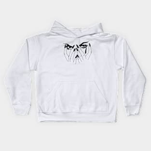 Look into behind this eyes Kids Hoodie